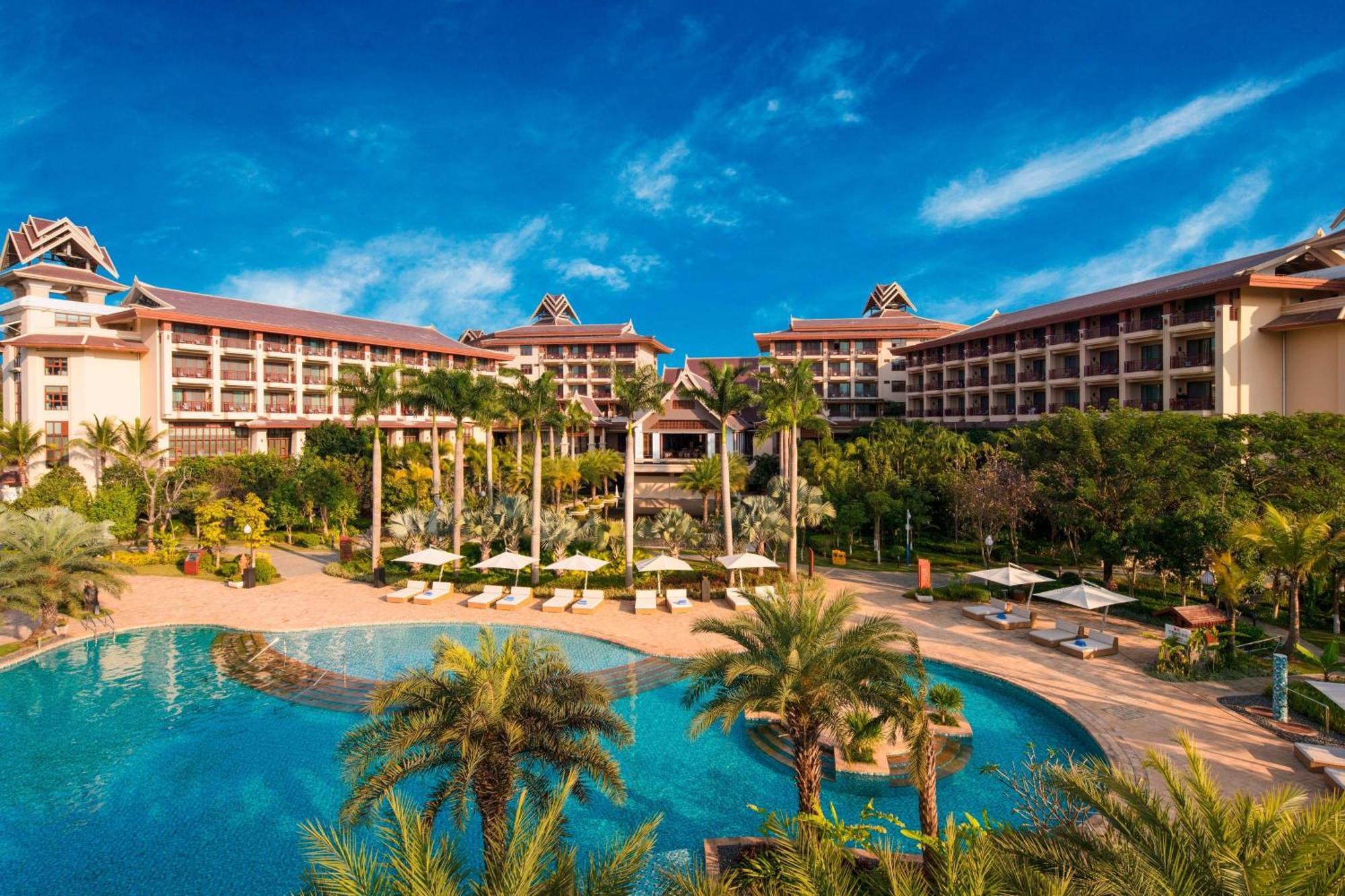 Sheraton Grand Xishuangbanna Hotel Jinghong Exterior foto